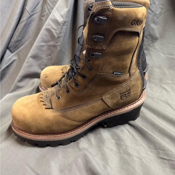 Timberland Men's Tan Leather Boots - Picture 3 of 8